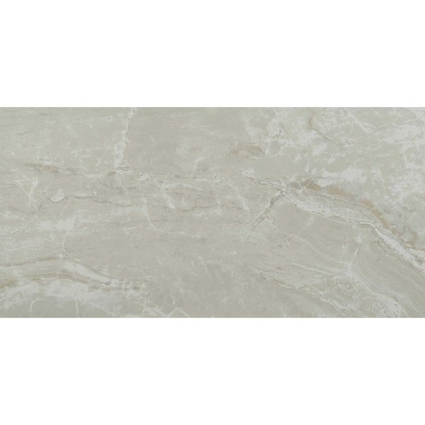 Msi Onyx Ivory 12 in.  X 24 in.  Matte Porcelain Floor And Wall Tile, 8PK ZOR-PT-0597